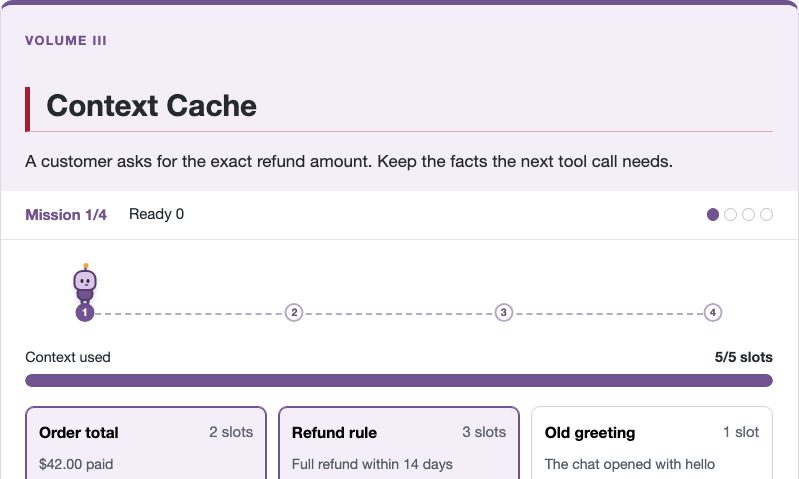 Context Cache gameplay preview