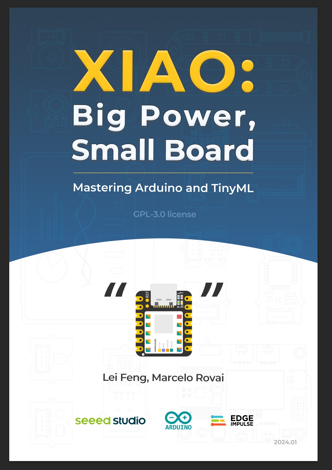 Cover of XIAO: Big Power, Small Board by Marcelo Rovai
