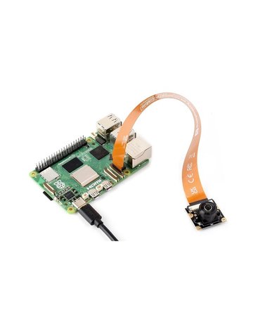 Raspberry Pi 5 with a camera module